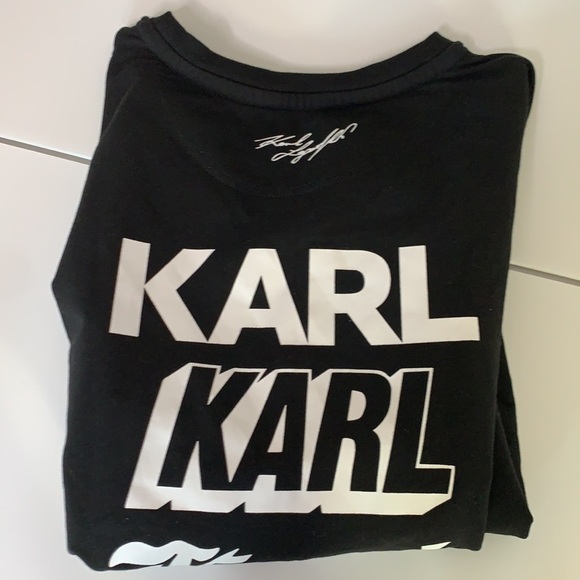 Karl Lagerfield long sleeve graphic shirt - Picture 6 of 7
